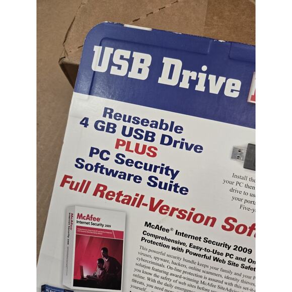 Pc Security Software Suite 4GB Reusable USB DRIVE PLUS - Picture 7 of 12